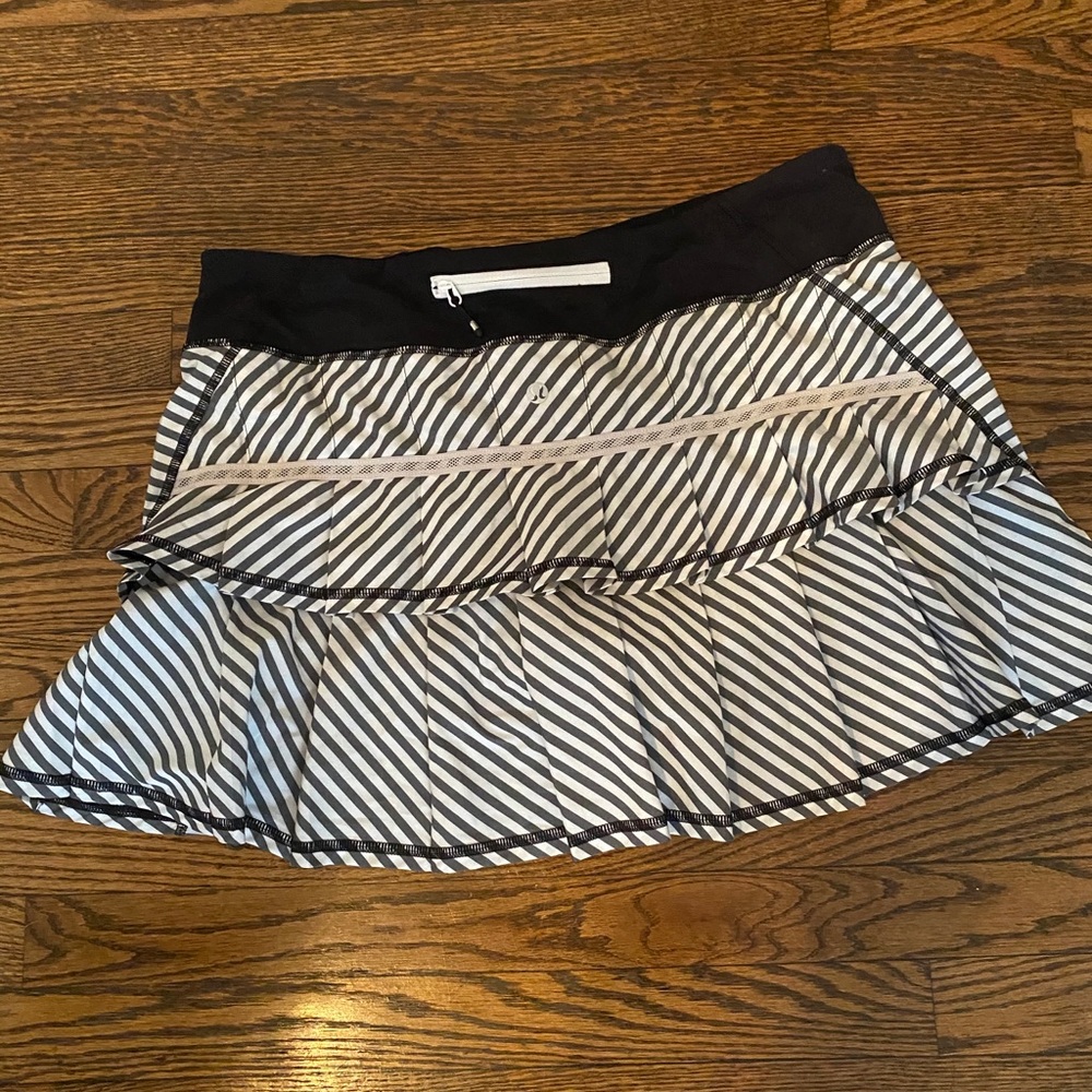 Lululemon Striped Skirt